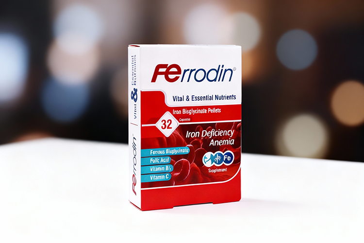 بسته‌ بندی کپسول فرودین برای مقایسه با فیفول